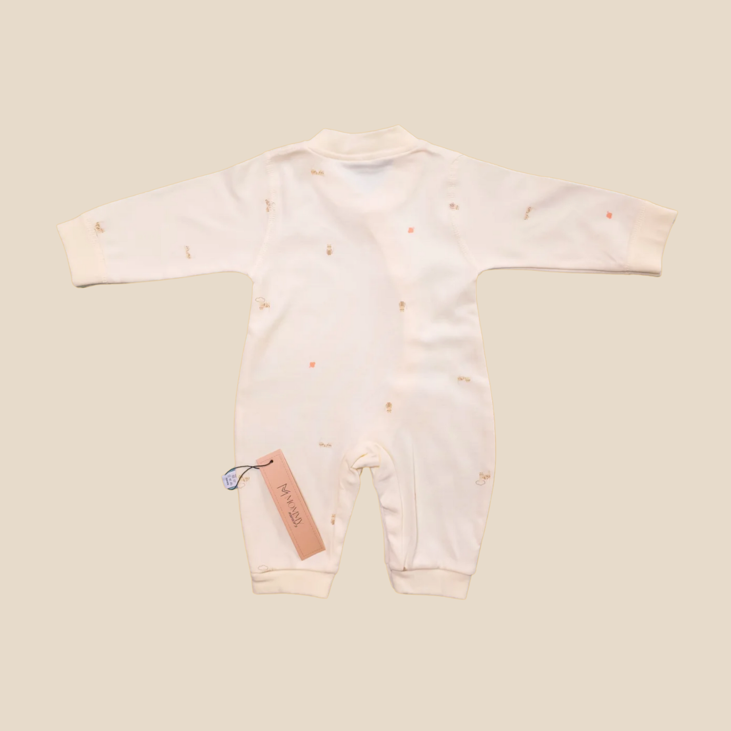 Cream Colour Baby Romper.